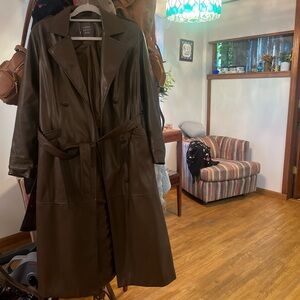 Women's Brown Trench Coat